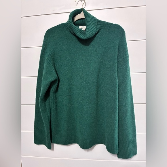 J.crew Turtleneck sweater in Supersoft yarn oversized size small - Picture 11 of 12